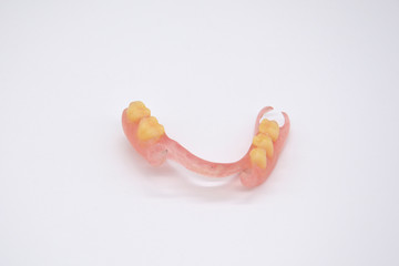 partial dentures - lower and upper
