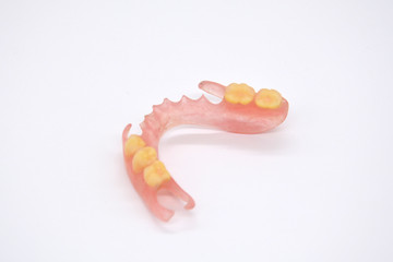 partial dentures - lower and upper
