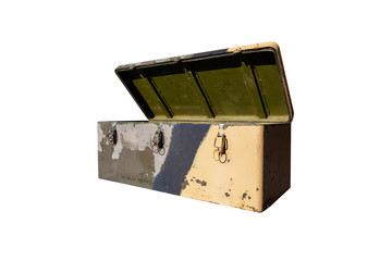 army iron box for tools and weapons