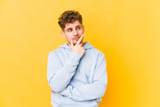  contemplating, planning a strategy, thinking about the way of a business.