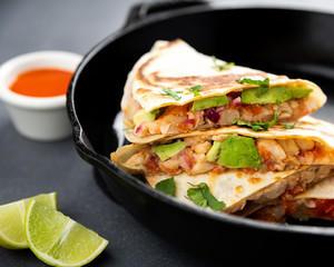 WHITE BEAN QUESADILLAS