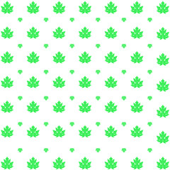 Fototapeta na wymiar Papaya leaf pattern neatly arranged