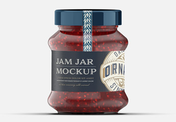 Jam Jar Mockup