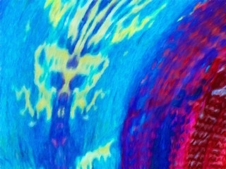 Naklejka premium Abstract texture background. Delicate soft pastel colors and oil strokes Painted on canvas watercolor artwork. Good for printed picture, design postcard, posters and wallpapers. Digital graphic art.