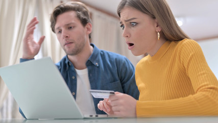 Upset Office Colleagues reacting to Online Payment Failure