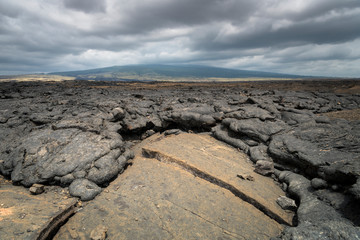 Fototapeta na wymiar After the lava flow, Big Island Hawaii
