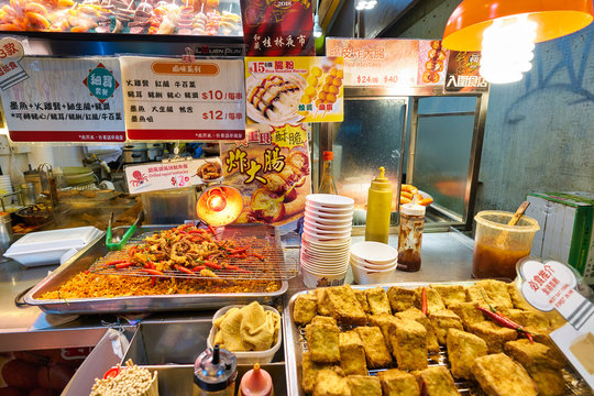 HONG KONG, CHINA - CIRCA JANUARY, 2019: street food in Hong Kong.