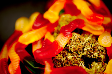 Cannabis Gummy Worms