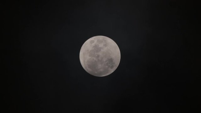 Moon photographed through a big telescope. 