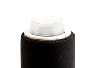 filter for purification and reducing the salt content in drinking water, connecting part with...