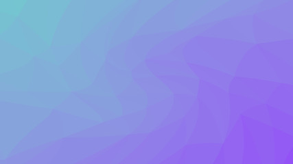 Fototapeta premium Blue polygon pattern. Low poly design