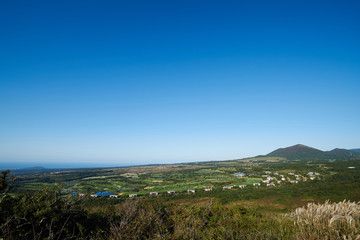 Golf course in Jeju-do, South Korea.
