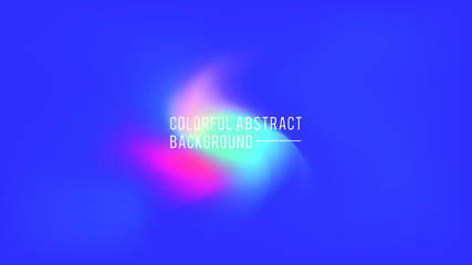 Abstract holographic gradient colorful background
