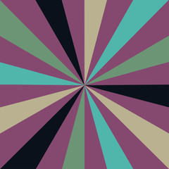 An abstract retro sunburst background image. 