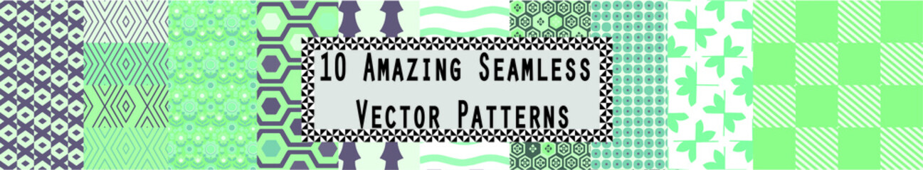 10 Amazing Seamless Vector Patterns Mint