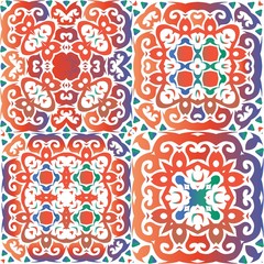 Ornamental talavera mexico tiles decor.