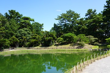 Fototapeta premium 栗林公園（高松市）