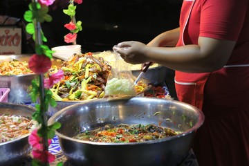 chef preparing food in kitchen