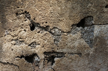 Aged street and concrete wall background  texture closeup abstract texture background