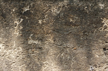 Aged street and concrete wall background  texture closeup abstract texture background