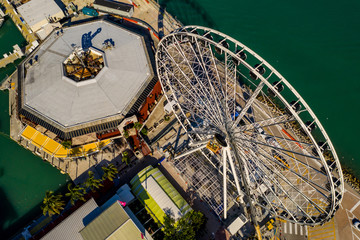 Skyviews Miami ferris wheel at Downtown Bayside