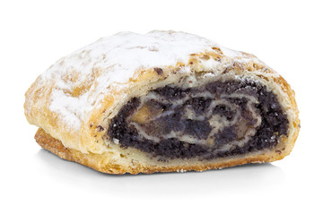 Poppy seed strudel. 