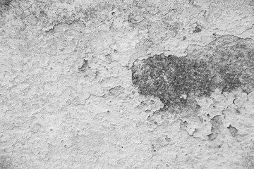 Cement background that has been used for many years And the surface that has changed