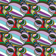 color abstract ethnic seamless pattern in graffiti style with elements of urban modern style bright quality illustration for your design