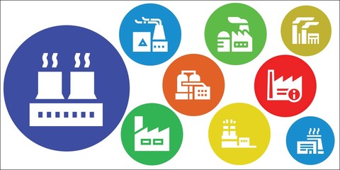 Modern Simple Set of distillery Vector filled Icons