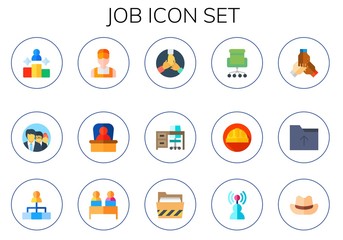 job icon set