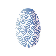 Ornamental blue room vase special decorative design