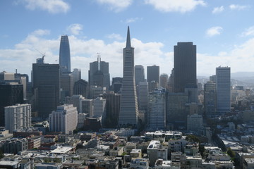 Fototapeta premium San Francisco downtown view