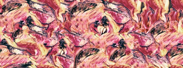 Beauty of Abstract Seamless Tileable Ink Spread