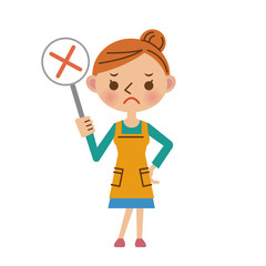 主婦の不正解イメージ