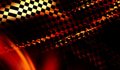 Obraz premium speed abstract background in techno style. Futuristic, suitable for themes of progress, technology, unknown, speed