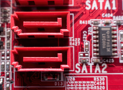red sata port on motherboard