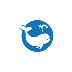 Baby whale icon