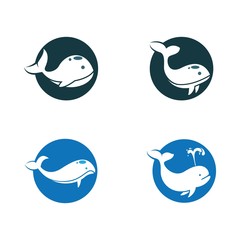 Baby whale icon