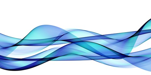 Color light blue abstract waves design