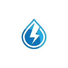 Water energy element icon