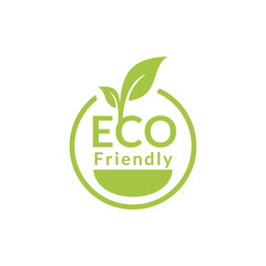 Healthy natural product label logo design