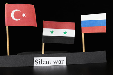 Silent war between Turkey and Syria, Russia. Clash of two cultures. Two powerful states which fighting on the ground of Syria. Who will win. Trade war. Crisis 2019 - 2020