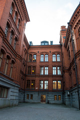 Fototapeta premium old buildings in bruges