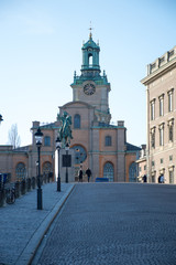 old city tower in Stockholm