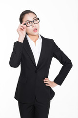 young beautiful female teacher