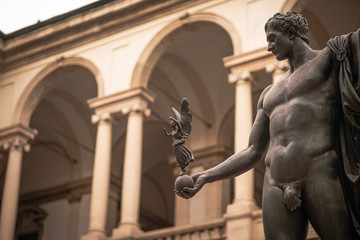 Statue of Napoleon as Mars, Pinacoteca di Brera, Milano Italy © Felix
