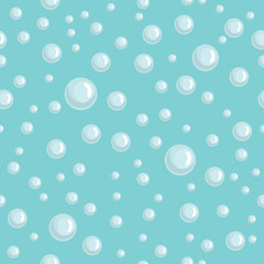 Splash pattern. Elegant retro seamless pattern with drops.