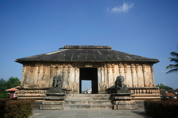 Veera Narayana temple, it was built during the rule of the Hoysala Empire, Belavadi, Karnataka, India