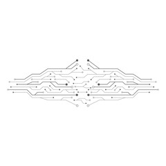 circuit ilustration vector