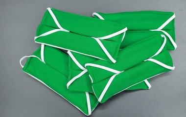 medical mask isolated , thailand